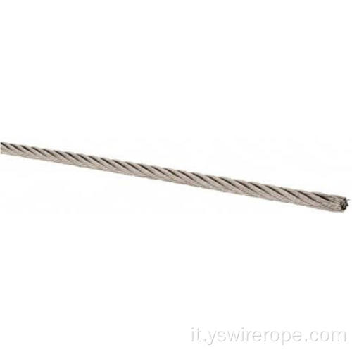 304 Filo in acciaio inossidabile corda 1x19 1,2 mm